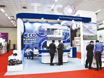 主打動力節(jié)能、智慧監(jiān)控 東元 現(xiàn)身印度臺灣形象展