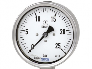 232.30, 233.30波登管壓力表，不銹鋼型