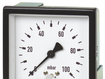 614.11, 634.11膜盒式壓力表，銅合金或不銹鋼材質(zhì)