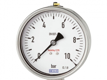 PG28波登管壓力，哈氏合金材質(zhì)