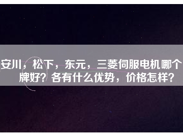 安川，松下，東元，三菱伺服電機(jī)哪個品牌好？各有什么優(yōu)勢，價(jià)格怎樣？
