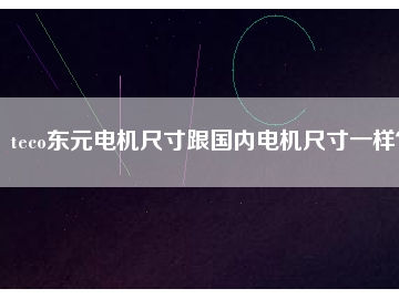 teco東元電機(jī)尺寸跟國內(nèi)電機(jī)尺寸一樣？